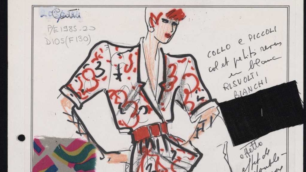 Karl Lagerfeld for Fendi Women’s Spring Summer 1985